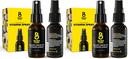 The Beard Club Biotin Vitamin Spray for Facial Hair Growth - Natural Formula for Fuller, Thicker Beard, Easy-to-Use, Nourishing & Soothing for All Beard Types & Skin (Pack of 2)