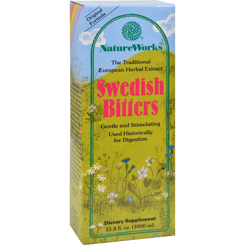 Natureworks Swedish Bitters Liq Extrt 33.8 Fz6