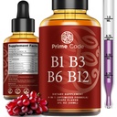 Prime Code Liquid Vitamin B1 Drops med vitamin B3 B6 & B12