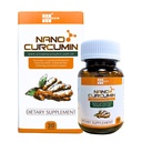 Nano Curcumin - 30 kapsler - Nano teknologi øger absorptionen op til 99,9%, fremmer fordøjelsessystemet, Relieves Gastric og Beautifies The Skin