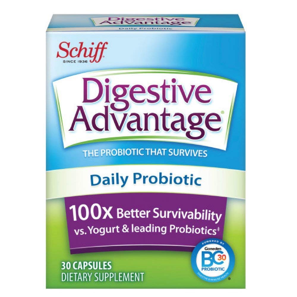 Digestive Advantage Daily Probiotic, 30 Capsules (Pack of 5)