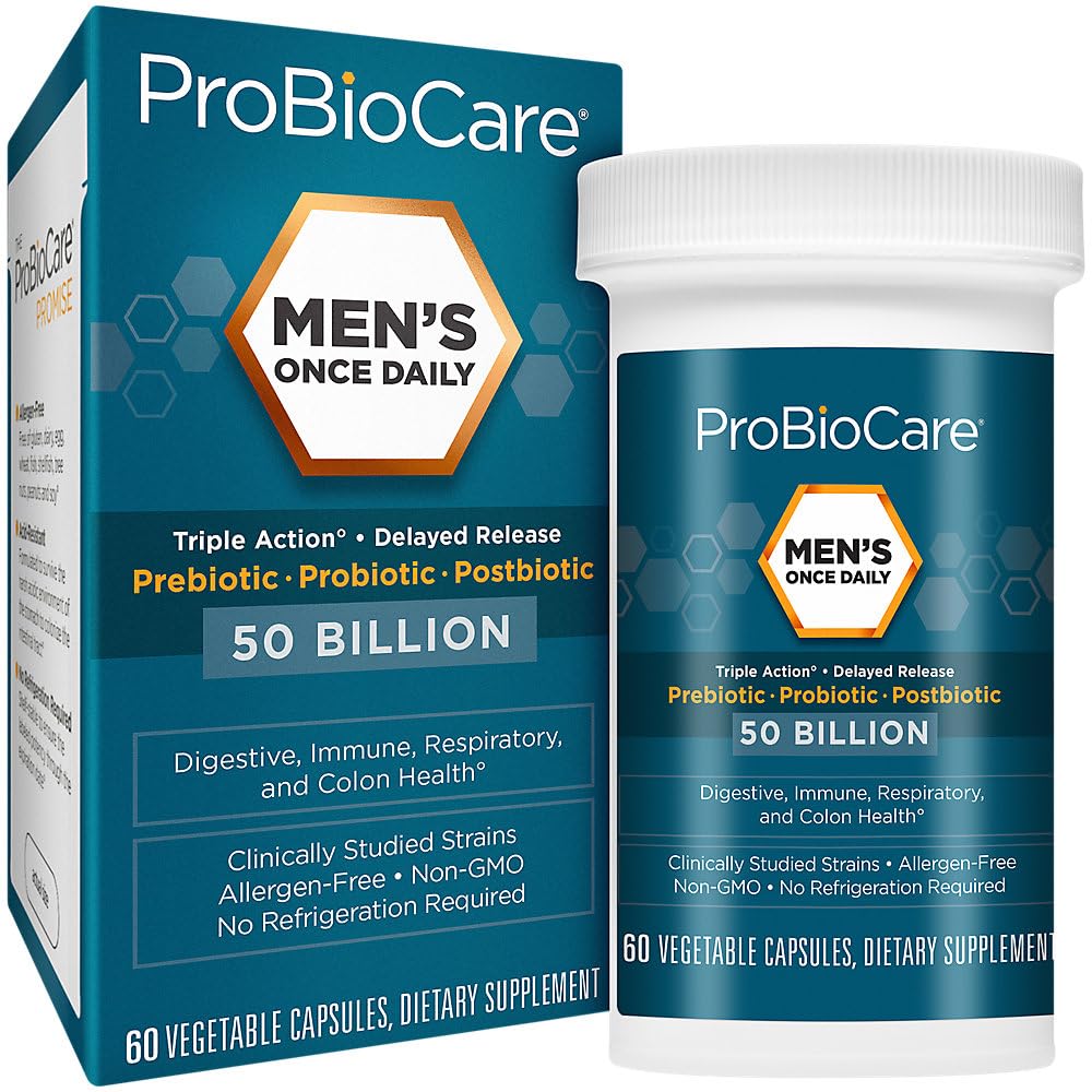 MenaTMs Once Daily Probiotic a Digestive Health a 50 Billion CFU of Probiotics (60 Capsules)