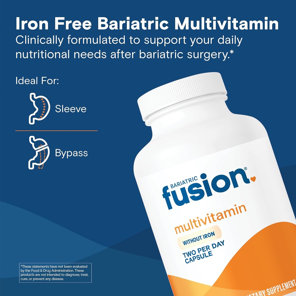 Bariatric Fusion Bariatric Multivitamin uden jern