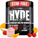 PROSUPPS Mr. Hyde Max Pump Pre Workout Powder - Stim- Free Preworkout Understøtter blodgennemstrømning, Muskel Volume & Endurance - Kaffefri Nitroxide Gym & Fitness Kosttilskud (Fruit Punch, 20 Servere)