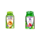 Vitafusion Multi + immunstøtte * Voksne Gummy Vitaminer med C-vitamin, Zink B12 Gummy Vitaminer, Raspberry Flavor, 60ct