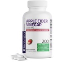 Bronson Apple Cider Vinarea 3000 MG per Serving Extra Strength - Non- GMO, 200 Vegetariske tabletter