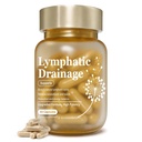 Natural Lymphatic Drainage Supplements with Dandelion, Burdock, Cleavers & Echinacea Herbal Blend Capsules Supports Fluid Balance, Detox & Daily Wellness Non-GMO, Vegan, Gluten Free 60 Capsules