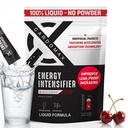CardoMax Energy Drink Mix 200mg Liquid Caffeine BCAA Black Cherry 15pk | 200mg Liquid Caffeine, BCAAs, Sugar-Free, Zero Calorie, Vegan & Keto, 15 Stick Packs
