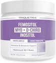 FemoSitol Inositol Powder Б124; Myo- Inositol & D- Chiro Inositol Complex - Klinisk proven 40: 1 Ratio (vitamin B8) Б124; PCOS, Hormonal Balance & Sund Ovarie Function Support (123 gram - 60 Servere)