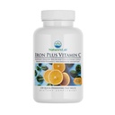 Nature 's Lab Iron Plus Vitamin C Fast smelte tabletter - blid på Mave Carbonyl Jern, Høj Absorption for sunde røde blodceller * - 120 tabletter