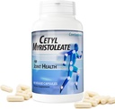 Cetyl Myristoleate - Omega 5 Fedtsyrer - Ultra Support for Relief from Joint Discomfort and Stifness - Inkluderer også Glucosamin, MSM & Hyaluronic Acid - 80 kapsler