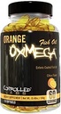 KONTROLLERET ETIKET Orange Oximega Fish Oil Supplement 120 Softgels, EPA og DHA, 2000mg Omega- 3 Fedtsyrer, Citrus- Flavor, Burpless Softgels