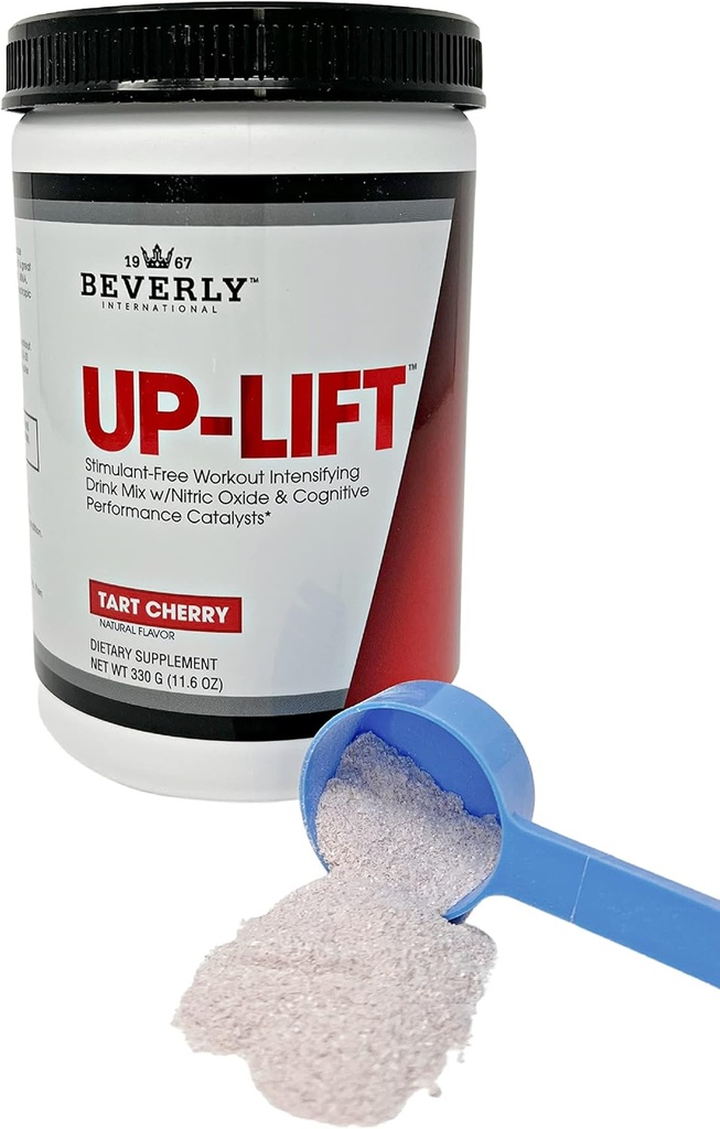 Beverly International Up- Lift Stimulant Gratis 330 gram. Udarbejd energidrik blande w / nitrogenoxid & kognitiv ydeevne Katalysatorer. Op din Gaming. Beta Alanine, L-Citrulline, L-Tyrosine.