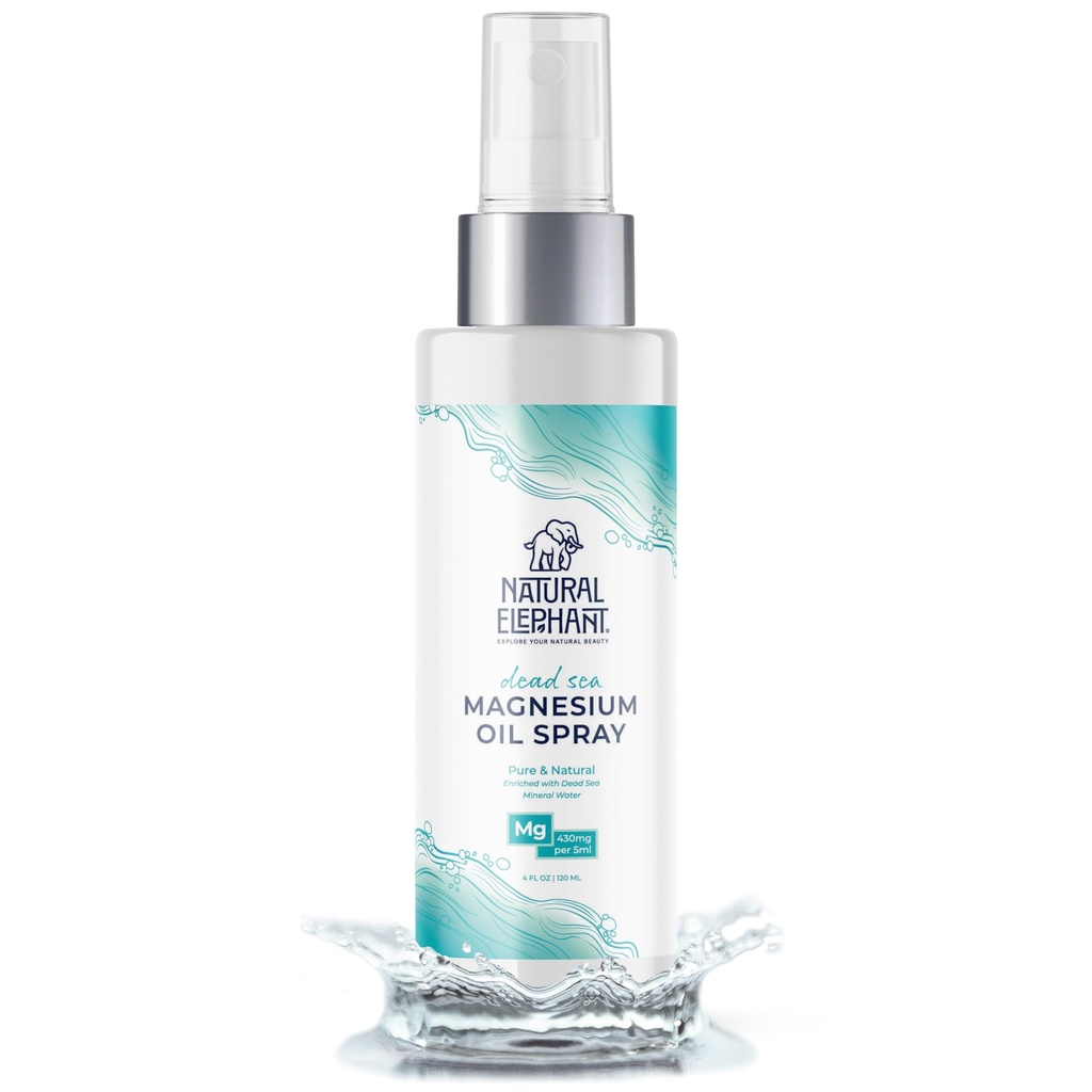 Natural Elephant Dead Sea Magnesium Oil Spray til topisk brug