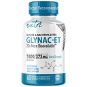 Naturens Fusioner NAC Ethyl Ester + Glycin - Extra Strength 375mg - NACET 1800mg - 20x Mere Biotilgængelig Than GlyNAC - N- acetylcystein - Anti Aging Supplement, Boost Glutathion (60 Kapsler)