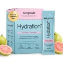Feel Goods Hydration Hero, 1.000mg Electrolytes Powder, Sugar Free, Magnesium, Organic Coconut Water, L Theanine, Vitamin C & B12, Ikke GMO, Keto, Vegan, Electrolyte Packets