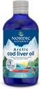 Nordic Naturals Arctic Cod Liver Oil, Strawberry - 8 oz - 1060 mg Total Omega- 3 'ere med EPA & DHA - Heart & Brain Health, Sund Immunitet, Samlet Wellness - Non- GMO - 48 Serveringer
