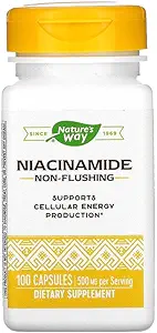 Nature 's Way, Niacinamid, 500 mg, 100 kapsler