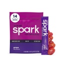 AdvoCare Spark Vitamin & Aminosyre supplement - Focus & Energy Drick Powder Mix med vitamin A, B- 6, C & E - Inkluderer også L-Carnitin & L-Tyrosine - Grape, 14 Stick Packs