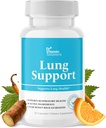 DR VITAMIN SOLUTIONS Lung Detox Supplement for Men & Women - 10-in-1 Blend w/Vitamin C & Butterbur Root - Supports Lung Health & Respiratory Function - Improves Breathing, Oxygen Flow - 30 Vegan Caps