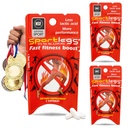 SPORTLEGS Fast Fitness Boost Pre Workout for mænd og kvinder, Mælkesyre tillæg, Sport Endurance Fuel Endurance Kosttilskud til løbere - 5-Cap Packet, Trial Pack af 3
