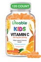DOCTOR 'S FINEST vitamin C Gummies for Kids - Vegan, GMO Free & Gluten Free - Great Tasting Orange Flavor Pectin Chews - Kids Kosttilskud - 250 mg C-120 Jellies [60 Doser]