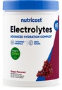 Nutricost Electrolyte Complex Powder (60 Servering, Grape) - Hydrering supplement drikke mix med vitaminer og mineraler