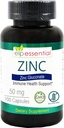 Zink 50mg, immunforsvar og antioxidant tillæg 100 kapsler - Gluten fri og ikke-GMO