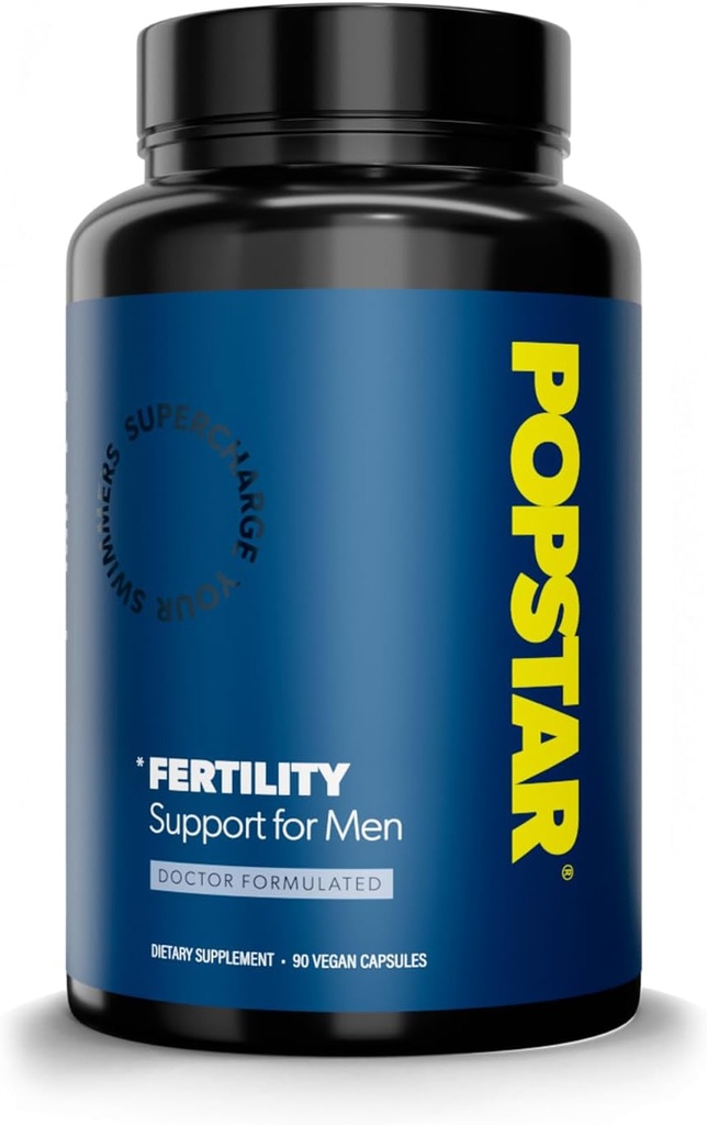 Fertilitet Supplement for mænd - Læge Formuleret - Made in the USA - Mænds prænatale vitaminer - Mand Fertilitet Kosttilskud - Booster - Count & Motilitet Activator - 90 Vegan kapsler (1 måned Tilgang)