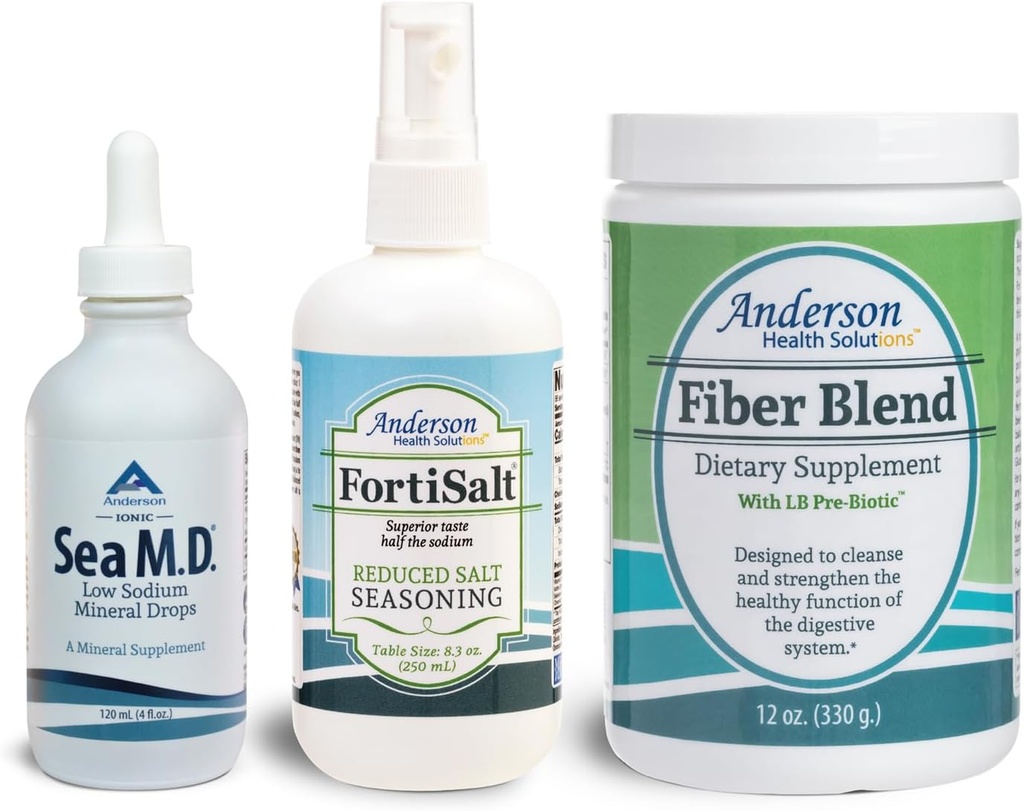 Ultimate Health Boost Bundle (Trace Minerals Drops, Low Sodium Fortisalt)