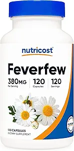 Nutricost Fevermone Capsules 380mg, 120 Capsules, Vegetarisk Friendly, Non- GMO & Gluten Free