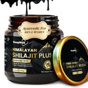 Pure Himalayan Organic Shilajit Resin Extract for Mænd & Women- 100% Natural Ashwagandha Black Pepper Shilajit Resin for Mænd Kvinder Guld Ayurvedic, Fulvic Acid 85 + Trace Minerals, 50 Servere, 40 Bedste