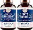 VINDØR BOTANICALS Appetite Suppressant for vægttab og tandprobiotika for dårlig ånde bundle