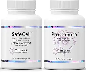 Intense Antioxidant with Prostate Support, Neurological Support Supplement, 300mg, 60 Capsules pnd Prostate Supplements for Men with Saw Palmetto, Supports Healthy Prostate Function, 60 Capsules