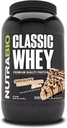 NutraBio Classic Whey Protein Powder- Full- Spectrum Aminosyreprofil - Ingen fyldstoffer, kunstige farver, konserveringsmidler - Lav glycemisk indeks - (Chocolate Peanut Butter, 2 Pounds)