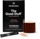 For Wellness de gode ting ydeevne - kaffe Booster Buddy 124; Collagen + MCT Powder supplement med L- Theanin og antioxidanter til Jitter- Free Energy & Stamina Buddy 124; Non- Dairy, Keto- Friendly, 30 Servere