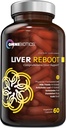 OmniBiotics lever rense Detox & reparation Supplement - Milk Thistle, Mælkebøtte Root, Alpha Lipoic Acid, Artichoke Extract, Schisandra, Silymarin - 60 Vegan Kapsler