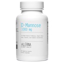 D-Mannose 1000 mg - Vandladning - med Cranberry koncentrat, Økologisk Rose HIPS, Acerola ekstrakt - 60 vegetariske kapsler