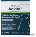 VetOne Advita Probiotic Nutritional supplement til hunde - 30 Pakninger