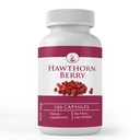 PURE ORIGINAL INGREDIENSER Hawthorn Berry, (100 kapsler) Altid ren, ingen tilsætningsstoffer eller fyldstoffer, Lab Verified