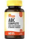 Sundance Multivitamin til kvinder & mænd; med jern; 124; Mineral formel ABC Komplet 124; Non- GMO og Gluten Free Supplement