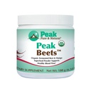 Peak Pure & Natural Peak Organic Fermented Beets - Organic Fermented Beet Powder Superfood Drink Powder - nitrogenoxid supplement støtte til normalt blodtryk