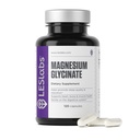 LES Labs Magnesium Glycinate - understøtter afslappende søvn, hjerte sundhed, stress Relief, Metabolisme, nerve & muskel funktion, genert på fordøjelsessystemet - ikke-GMO supplement - 120 kapsler