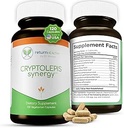 Cryptolepis Synergy, immunforsvar Vitaminer, immunsystemet Booster for voksne, lever, lymporistisk, & immunstøtte supplement, understøtter Lyme & Natural Parasite Defense, 120 kapsler