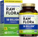 Nature 's Truth Raw Flora Probiotic med Prebiotics Note 124; 50 Millioner CFU