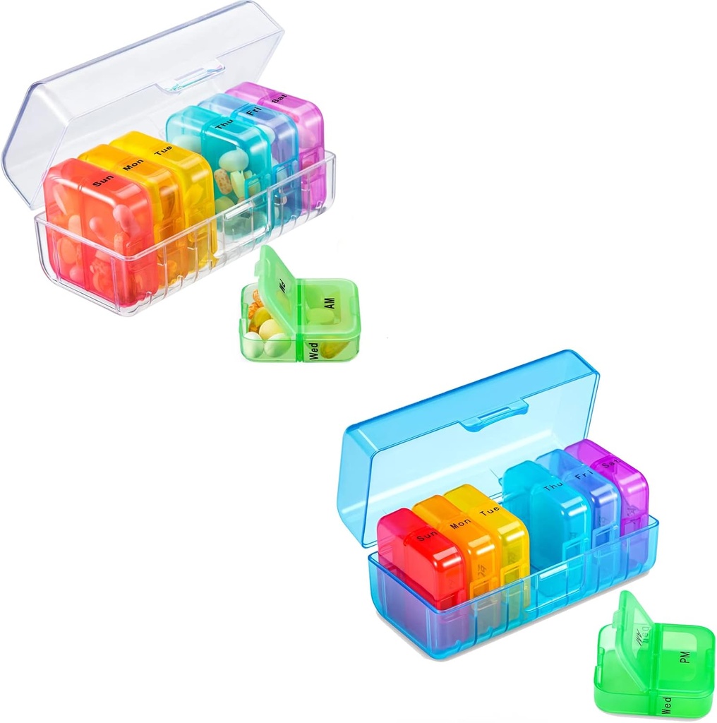Pill Organizer 2 gange om dagen