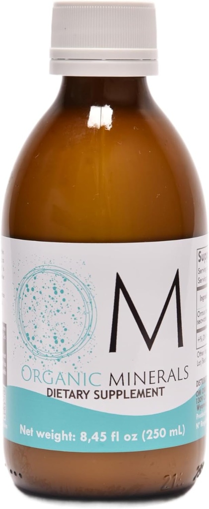 Ormus Organic Minerals 250 ml - Ormus Pure Premium - Koncentreret - Minerals from deep Atlantic Waters - Monatomic - 1 Enhed