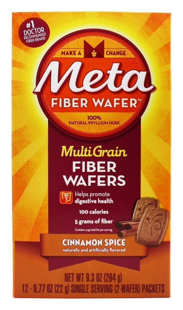 Metamucil Metamucil Fiber Wafers kanel 12 ea