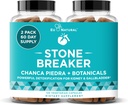 Chanca Piedra Stone Breaker - Natural Dissolver, Nyre Rengøring & Gallblære Supplement - Afgiftning Urinstof, Flush Urenheder, Clear System - 120 Vegansk bløde kapsler