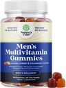 Nature Craft Daily Herre Multivitaminer Gummies - Herre Gummy Multivitaminer med zink og biotin immunforsvar Gummies - Potente vitaminer til energi og immunitet Non-GMO Gluten Free Halal 90 Greve